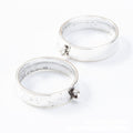 Round Open Back Bezel Pendant Frames in Two Finishes view 5