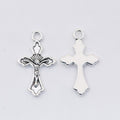 Crucifix Metal Charms in Bright and Antique Finishes view 8