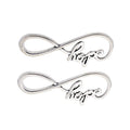 Infinity Hope Word Connector in Five Metallic Finishes view 10