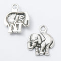 Walking Elephant Charms in Antique Bronze, Antique Silver view 6