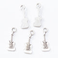 Mixed Electric Guitar Metal Charms in Three Finishes view 8