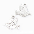 Flying Bird Metal Charms In Two Antique Finishes For Jewelry Making view 5