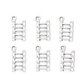 Mini Ladder Metal Charm Pendant in 2 Finishes for DIY Jewelry view 6