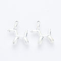 Balloon Dog Metal Charms in Five Polished Finishes view 10