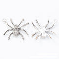 Textured Spider Charm Metal Jewelry Making Component view 5