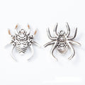 Detailed Spider Antique Metal Charms In Two Finishes view 5