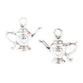 Antique Heart Teapot Metal Charms In Two Finishes Jewelry Findings view 7
