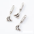 Whisk Charm in 2 Finishes Metal Component for Jewelry Making view 7