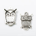 Vintage Owl Charm in 2 Finishes for DIY Jewelry Making view 7