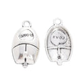 Love Computer Mouse Charm in 1 Metal Finish for Jewelry Making view 3