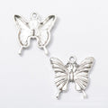 Layered Butterfly Charm In 3 Metal Finishes For Jewelry Making view 8