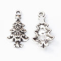 Decorated Christmas Tree Charm Alloy Jewelry Making Component in 3 Finish Options view 8