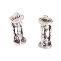 Hourglass Metal Charm in 2 Distinct Finishes for Jewelry Making view 7