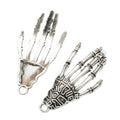 Skeleton Hand Metal Charms in Four Antique Finishes view 9