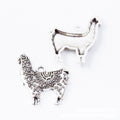 Patterned Llama Charm Metal Jewelry Making Pieces In 4 Styles view 9