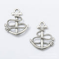 2-Finish Rope Wrapped Anchor Metal Jewelry Components for Crafts view 6