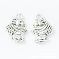 Double Sided Rabbit Metal Charm Pendant For Jewelry Making And Craft Projects view 6