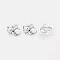 Curled Cat Charm in 2 Metal Finishes for Jewelry Making view 6