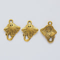 Manta Ray Charm In 5 Metal Finishes For Jewelry Making view 9
