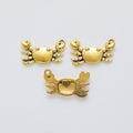 Crab Shaped Pendant Trays With Round Recess in Four Finishes view 9