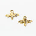 Spread Wing Bee Metal Charms In Five Finishes For Jewelry Making view 10