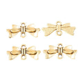 Double Loop Bow Metal Connectors in Five Finishes for Jewelry Making view 8