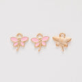Enamel Dragonfly Metal Charms in Seven Bright Colors view 8