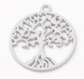 Openwork Tree of Life Pendant in Five Pastel Colors view 9