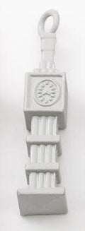 Tall Clock Tower Enamel Charms in Four Soft and Bright Colors view 5