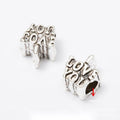 Mixed Large Hole Symbol Beads Metal Jewelry Making Pieces view 8