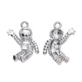 Astronaut Metal Charms in Four Metallic Finishes Jewelry Components view 6