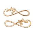 Infinity Hope Word Connector in Five Metallic Finishes view 8