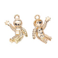 Astronaut Metal Charms in Four Metallic Finishes Jewelry Components view 8