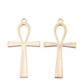 Ankh Cross Metal Charms in Five Finishes for Jewelry Making view 10