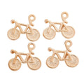 Bicycle Charm Alloy Jewelry Making Component in 7 Finish Options view 11