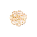 Openwork Rose Flower Metal Components in Four Antique Finishes view 9