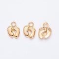 Small Footprint Metal Charms in Six Finish Options view 9