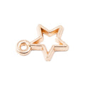 Vintage Finish Metal Open Star Connectors in 6 Style Options view 10